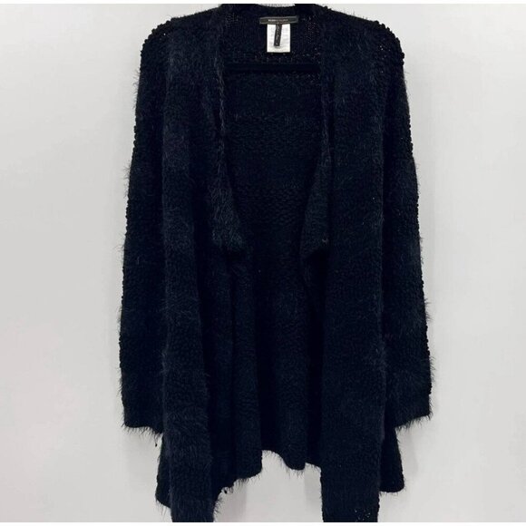 BCBG MaxAzria Super Soft Open Waterfall Cardigan Sweater Size Large - Picture 1 of 8